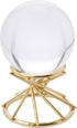 Bard's Brass-toned Egg Stand/Holder, Swirl Leg, Reversible 1.4375" and 2" Display Diameter