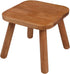 zaowofires Solid Wood Step StoolWooden Plant Stool, Wood Plant Stand, Round Footstool, Removable