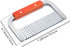 French Fry Cutter Crinkle Cutter for Potatoes, Upgraded Stainless Steel Blade, Wavy Cutting Tool for Carrots Cucumbers
