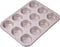Muffin Cake Pan, 12-Cavity Non-Stick Cupcake Bakeware for Oven Baking (Champagne Gold)