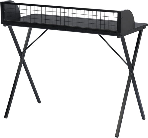 FurnitureR Home Office Desk, 39.4 Inch Small Writing PC Laptop Table for Bedroom