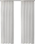 Weathershield Insulated Sheer Rod Pocket Curtain Panel - 50 x 84 in White