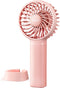 EasyAcc Mini Portable Handheld Fan, Premium Motor Personal Fan, USB C Rechargeable for Kids, Women, Outdoor, Pink