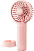 EasyAcc Mini Portable Handheld Fan, Premium Motor Personal Fan, USB C Rechargeable for Kids, Women, Outdoor, Pink
