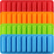10 Cavity Long Stick Silicone Candy Chocolate Molds for Chocolate Gummy Candy Caramel, Set of 4