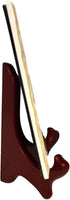 Folding Mahogany Wood Easels, Premium Quality Display Stands, Small Book Holder, Pack of 3 Pieces, 5"H