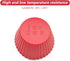 28 Pack Silicone Baking Cups, 7 Colors 2.64 inches Reusable Muffin Cups, Non-Stick Cake Mold