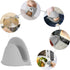 Vaincre 4PCS Silicone Oven Mitts, Heat Resistant Mini Rubber Kitchen Mitts in Black and Gray