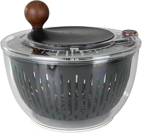 Salad Spinner, 5.3 Qt Large Lettuce & Vegetable Cleaner with Non-Slip Bottom,