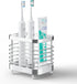 Electric Toothbrush Holder for Bathroom, Stainless Steel Organizer Storage Cup for Countertop Sink