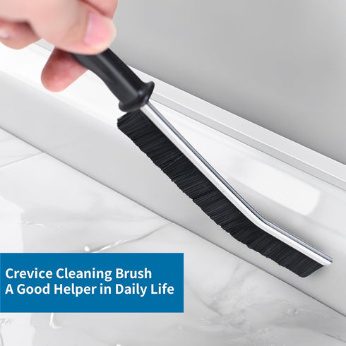 POPGIO 3 Crevice Cleaning Brush Cleaning Tools Cleaning Supplies Grout Brush Scrub Brush Toilet Brush for Household Use
