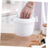 Microwave Rice Cooker and Food Storage Bowl with Lid, Microwave Rice Cooking and Steamer Basket