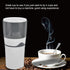 Portable Drip Coffee Maker, K Cup Coffee Machine for Travel and Camping, Grey and White