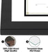 Golden State Art 11x14 Diploma Frame for 8.5x11 Document & Certificates with Mat, Solid Wood, 1 Pack