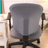 Jinzio Computer Office Chair Cover - Stretchable Cloth Polyester Slipcover for Universal Desk Task Chair, Grey