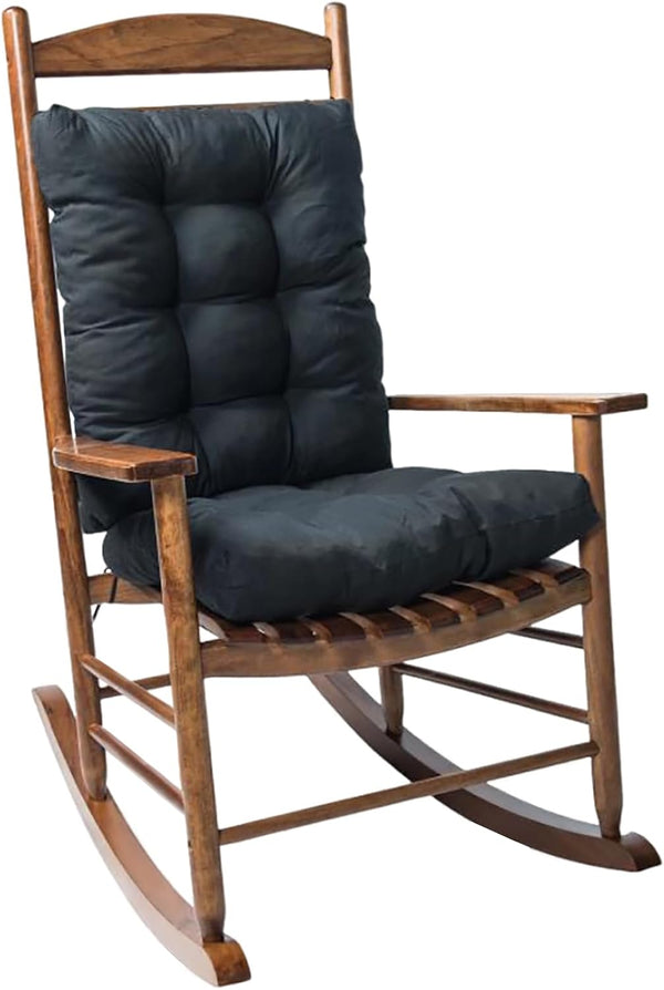 1 Set Rocking Chair Cushion High Back Chair Cushions for Garden Outdoor