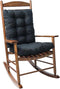 1 Set Rocking Chair Cushion High Back Chair Cushions for Garden Outdoor