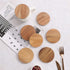 4pcs Wooden Cup Lid Cover for Coffee Mug, Reusable Mug Lid for Keeping Warm