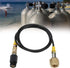 Soda Maker Tank Direct Adapter, 1.5M G1/2-14 CGA320 CO2 Tank Adapter Soda Hose Kit Accessories for Sodastream, Enjoy