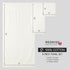 8 Set 100% Set 2 2 4 600 Sets, REDKISS Piece Off White Towels - Cotton Towels with Large Bath Towels, Hand, Washcloths