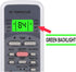 Replacement Air Conditioner Remote Control for Goodman Tgm Midea Models R51I4/BGE, R51I4/BGCE, UL-R51M/E