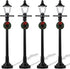 Honoson Christmas Mini Street Light Models Christmas Accessories Miniature Lamp Village Post for