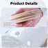 4.5-Inch 24 oz, ONTUBE Garlic Keeper with Wooden Lid, Ceramic Garlic Holder Storage, Garlic Container for Kitchen