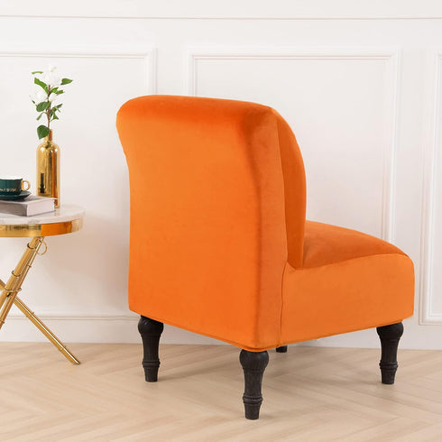 Armless MIFXIN Accent Chair Covers Stretch Slipper Chair Couch Slipcovers Removable Washable Furniture Protector Covers