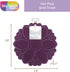 Talisman Designs No-Slip Grip Silicone Hot Pad & Trivet, Blue, Up to 500-Degree Heat Resistance