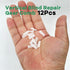 Smatagee Vertical Blinds Repair Kit, 12 Pcs Gear Comb and 12 Pcs Stem for Vanes Carrier of 3-1/2" or 5" Vertical Blinds