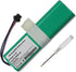 MULS 6000mAh Vacuum Battery Replacement for Coredy L900 L900W L900X Sweeping Robot Vacuum Cleaner with Tools
