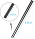 ONEHERE 10 Pairs Fiberglass Chopsticks Family Set, Reusable Non-slip for Sushi, Noodles, Hotpot, 9.5 inches, Classic