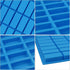 Mity Rain 2 Pack Silicone Caramel Candy Molds, 40 Cavity Narrow Rectangle Chocolate Bar Mold