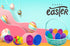 The Dreidel Company 2.3" Fillable Easter Eggs (50 Pack), Colorful Bright Plastic Eggs for Easter Egg Hunt