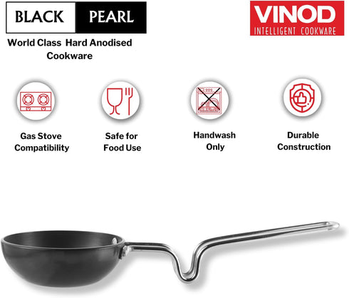 Vinod Tadka Pan, 3.25mm Thick, Hard Anodized, Large