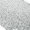 ShiDianYi 12x72-Inch Silver Sequin Table Runner, Sparkly Metallic Silver Sequin Runner for Event Bridal Wedding
