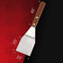 Homi styles Cookie/Brownie Spatula, Small Metal Spatula with Merbau Wooden Handle, Heavy Duty Stainless Steel