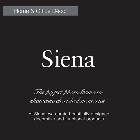 4x6 Siena Slim Crackled Silver Picture Frame, Tarnish Resistant Finish, Perfect Photo Frame for any End Table