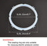uxcell Silicone Gasket Sealing Ring for Electric, 8.7 Inch Inner Diameter, Fits 5/6 Models