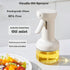 Povinmos Cooking,16oz/450ml 16oz) Glass Olive Oil Sprayer for - Olive Oil Dispenser for Kitchen Gadgets,Air Fryer,Salad