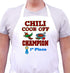 Chili Cook Off Champion Apron, First Place Award Winning Chili Contest Prize
