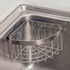 POKOTO Dish Cloth Hanger+Sponge Holder +corner sink caddy Save Space Triangle 2-in-1 Sink