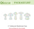 5 Glasseam Mushroom Propagation Stations for Plants: Iridescent Propagation Vase of Glass Hydroponic Jars for Home Room