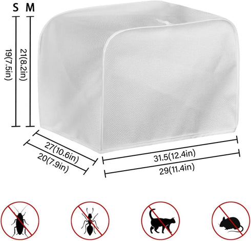 JEOCODY Christmas Snowman Toaster Cover - Fits Most Standard 2 Slice Toasters, Universal Size Dustproof Cover for Women
