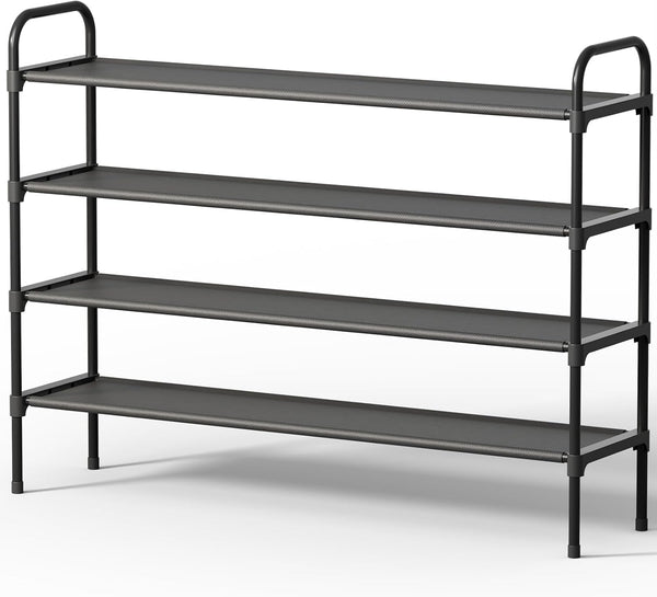 Kitsure Extra-Long Shoe Rack for Closet, Shoe Organizer for Front Door Entrance,