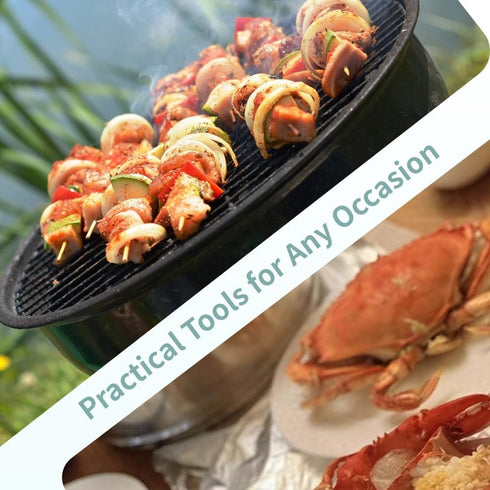 Crab Crackers and Tools Multicolored Crab Leg Crackers Tool Efficient Lobster Crackers Portable Seafood Crackers