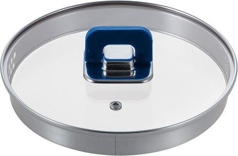 NutriChef 3.1 Quart Saucepan Pot-See-Through Tempered Glass Lids, Works with Model: NCCWSTKBUL (Blue), One Size by NutriChef