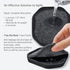 Set 4 UMIRRO Black Coasters for Drinks for Tabletop Protection with Super Absorbent Felt Pad, Cool Cup mats for Wooden