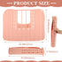 Bathroom Sink Cover for Counter Space, Foldable Sink Toppers, Silicone Makeup Brush Cleaning Mat, Light Pink