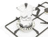 KitchenCraft Gas Ring Reducer Trivet, Galvanised Iron, 12 cm, Silver
